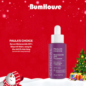 Tinh chất Paula's Choice Niacinamide 20% Treatment Thu Nhỏ Lỗ Chân Lông & Sáng Da 20ml Mã 8030