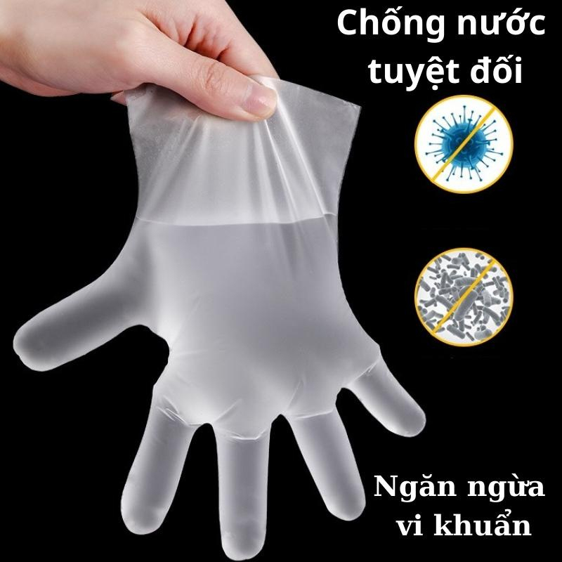ộp 100 Chiếc Găng Tay Victorio Bay Silicon ZA67, Găng Tay Rửa Chén Sử Dụng Một Lần