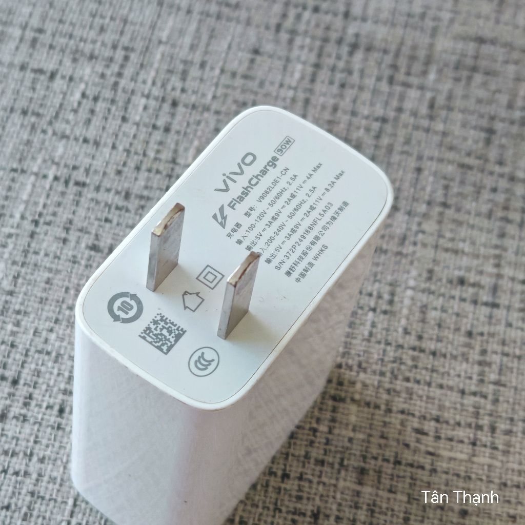 Bộ sạc zin bóc máy VIVO IQOO 90W (ĐÃ QUA SỬ DỤNG) | BigBuy360 - bigbuy360.vn