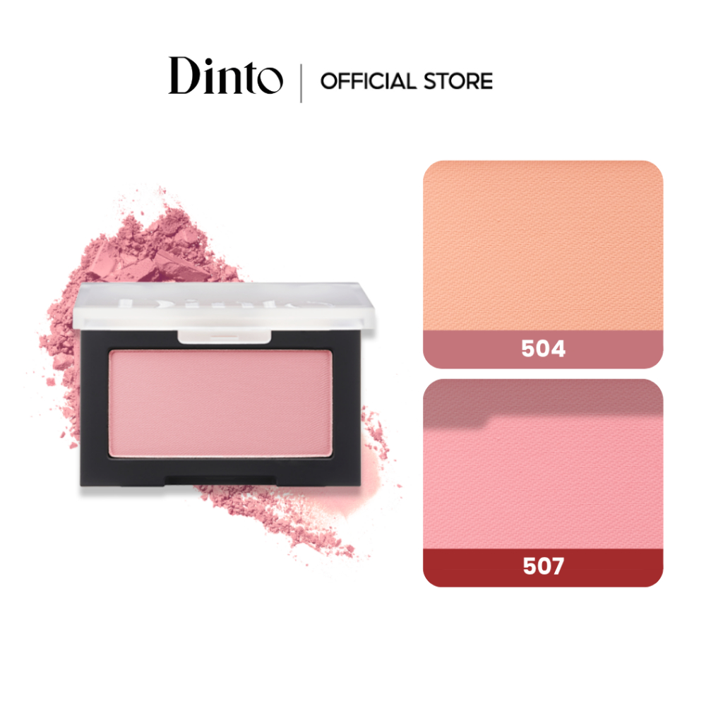 Phấn Má Hồng DINTO Blur-Finish All That Moments Blusher  4.4g