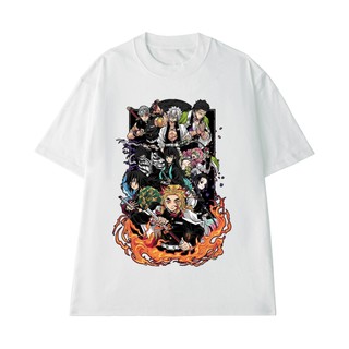 Áo Thun Anime NGỐ TEE Demon Slayer Các Trụ Cột Sát Quỷ Đoàn Vải Cotton 100 Cao Cấp Thoáng Mát