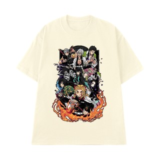Áo Thun Anime NGỐ TEE Demon Slayer Các Trụ Cột Sát Quỷ Đoàn Vải Cotton 100 Cao Cấp Thoáng Mát