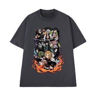 Áo Thun Anime NGỐ TEE Demon Slayer Các Trụ Cột Sát Quỷ Đoàn Vải Cotton 100 Cao Cấp Thoáng Mát