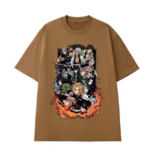 Áo Thun Anime NGỐ TEE Demon Slayer Các Trụ Cột Sát Quỷ Đoàn Vải Cotton 100 Cao Cấp Thoáng Mát