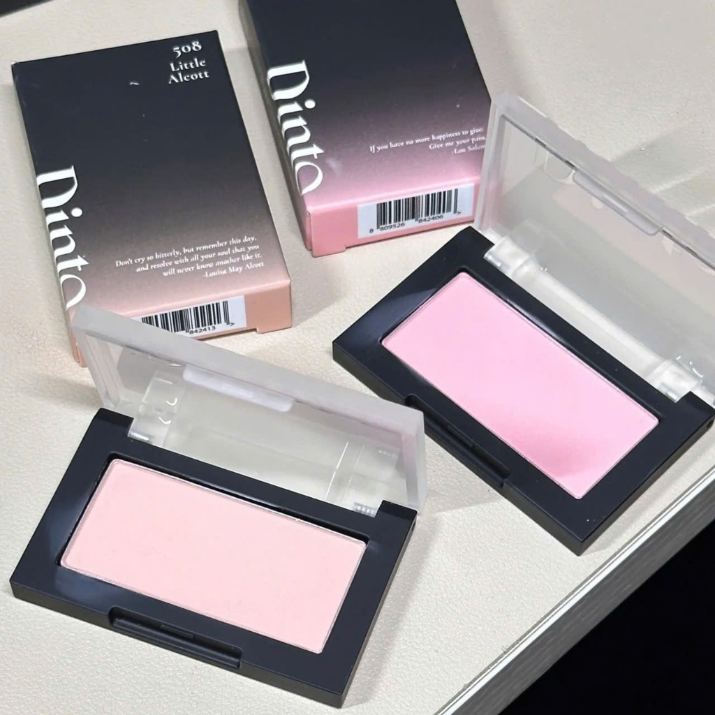 Phấn Má Hồng DINTO Blur-Finish All That Moments Blusher  4.4g