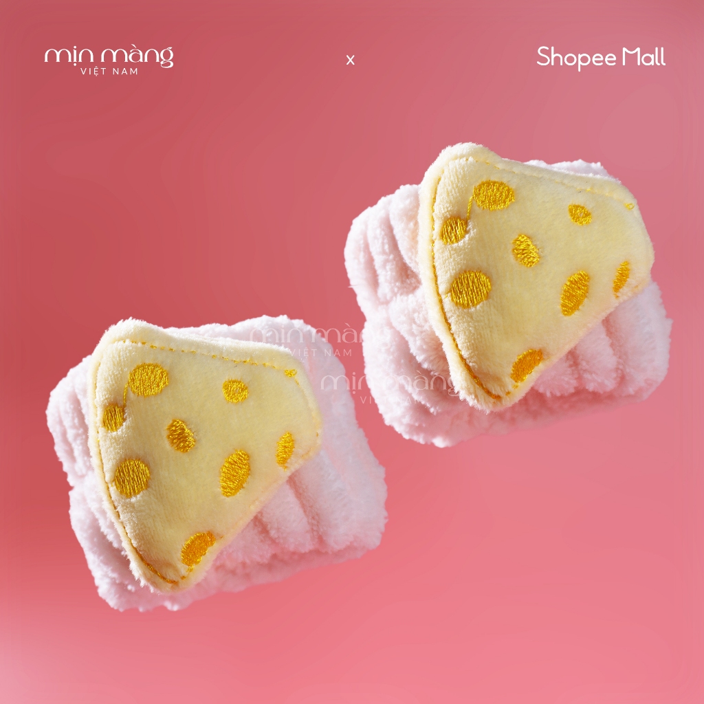 Băng Đeo Cổ Tay Rửa Mặt Chống Ướt Áo MỊN MÀNG 1 Cặp 2 Cái Chất Liệu Cotton Mềm Mại Tiện Dụng