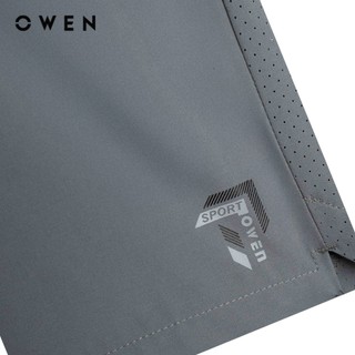 Owen - Quần short Sport Life SS252404 màu Xám chất liệu Polyspun spandex