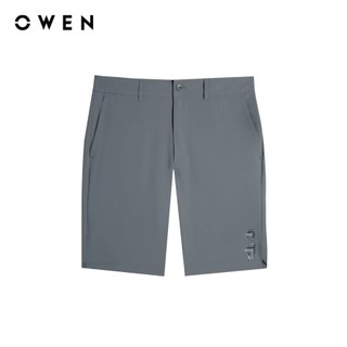 Owen - Quần short Sport Life SS252404 màu Xám chất liệu Polyspun spandex