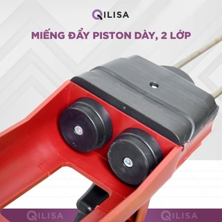 Súng Bơm Keo Chà Ron Qilisa 2 Thành Phần - Súng Bơm Keo Loại Thường Màu Đỏ Đen