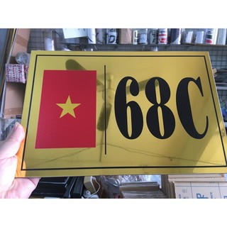 Bảng số nhà mới , Biển số nhà, bảng phòng ban, bảng cty, hộ kinh doanh In UV cao cấp trên Alu, Mica