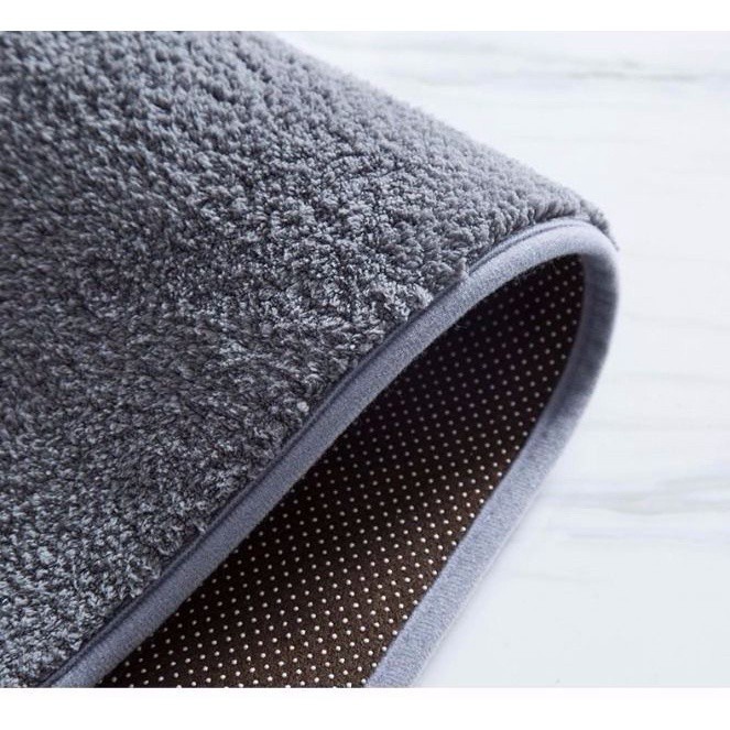 Thảm Lau Chân Nỉ - Chống Trượt, Thấm Hút Tốt [ Khổ 40*60CM] để cửa ra vào, nhà tắm nhà bếp, cầu thang