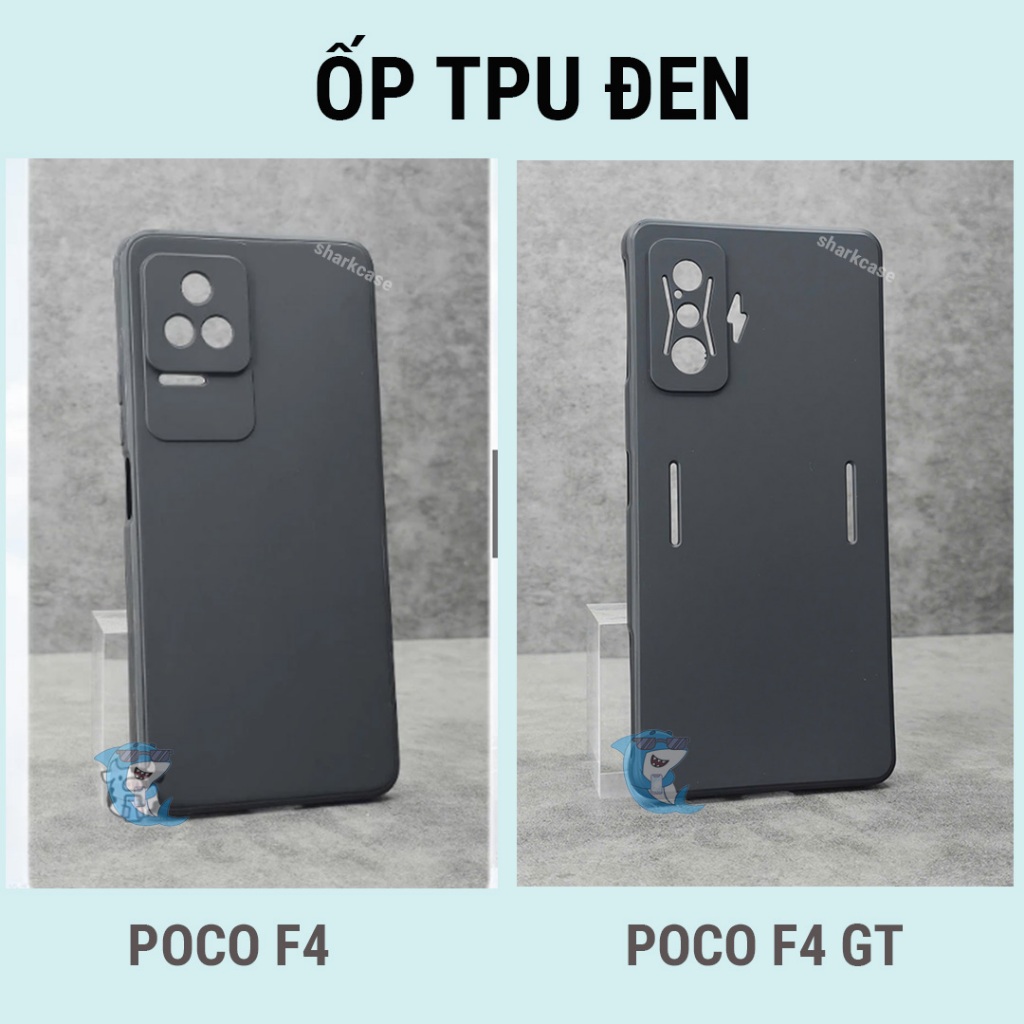 Ốp lưng Poco F4 / F4 GT 5G dẻo trong suốt silicon cao cấp chống sốc bảo vệ cam đt sharkcase
