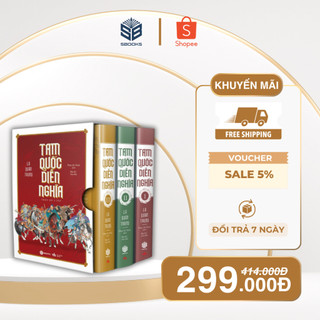 Sách - Combo 3 Cuốn Tam Quốc Diễn Nghĩa - SBOOKS