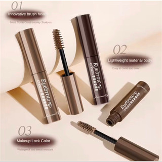Mascara gel kẻ lông mày 3 màu sắc sáng tạo bền lâu không thấm nước makeup vẻ đẹp trẻ trung
