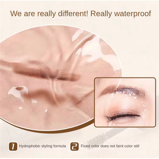Mascara gel kẻ lông mày 3 màu sắc sáng tạo bền lâu không thấm nước makeup vẻ đẹp trẻ trung