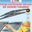 Gạt mưa xe Suzuki Celerio - Gạt Khung sắt lưỡi silicon chính hãng- Hàng siêu sạch siêu bền ( Giá 1 đôi ) Size 20-14