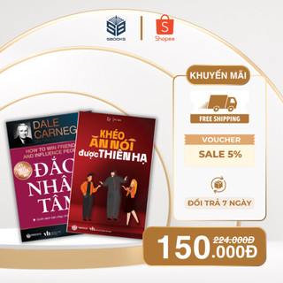 Combo 2 Cuốn: Đắc Nhân Tâm + Khéo Ăn Nói Được Thiên Hạ - SBOOKS