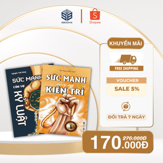 Sách Combo 2 Cuốn: Sức Mạnh Của Sự Kỷ Luật + Sức Mạnh Của Sự Kiên Trì - SBOOKS