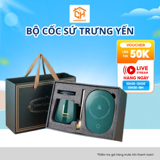 Bộ Bếp + 1 Cốc Sứ Trưng Yến , Pha Trà, Đun nước , Pha Cà Phê Thần Thánh Sang Chảnh Phong Cách Hiện Đại CamCamHome