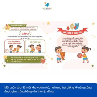 Sách - Bộ sách GROWBOOKS - Kỹ Năng Sống Cho Trẻ Mầm Non - Bizbooks