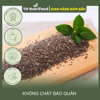 Hạt Chia Đen Hữu Cơ - 500G/túi - TH Nutrifood | Nhập Khẩu Ấn Độ chính hãng | Giảm cân, Ăn kiêng