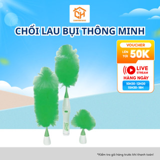 Chổi Lau Bụi Thông Minh Tự Động Xoay Tròn Bằng Điện Go Duster Chổi Lau Dọn Nhà Cửa Thông Minh Thế Hệ Mới Cam Homeware