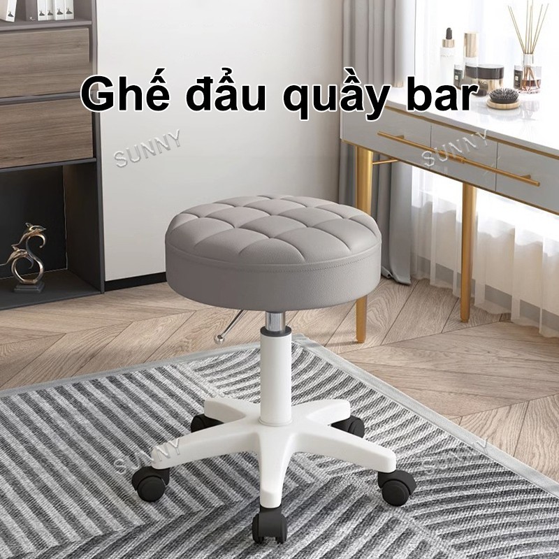SUNNY Ghế xoay văn phòng ghế thẩm mỹ viện thiết kế công thái học có tựa lưng xoay 360 độ