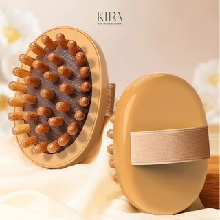 Bàn chải massage răng gỗ tự nhiên – Chải khô toàn thân, định hình cơ thể, giảm mỏi vai gáy, thư giãn mỗi ngày