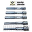 Đầu tuýp 1/2 dài 130mm KINGMAN – nguyên khối mạ crom sáng bóng, cỡ 8-10-12-13-14, hàng cao cấp chính hãng KINGMAN