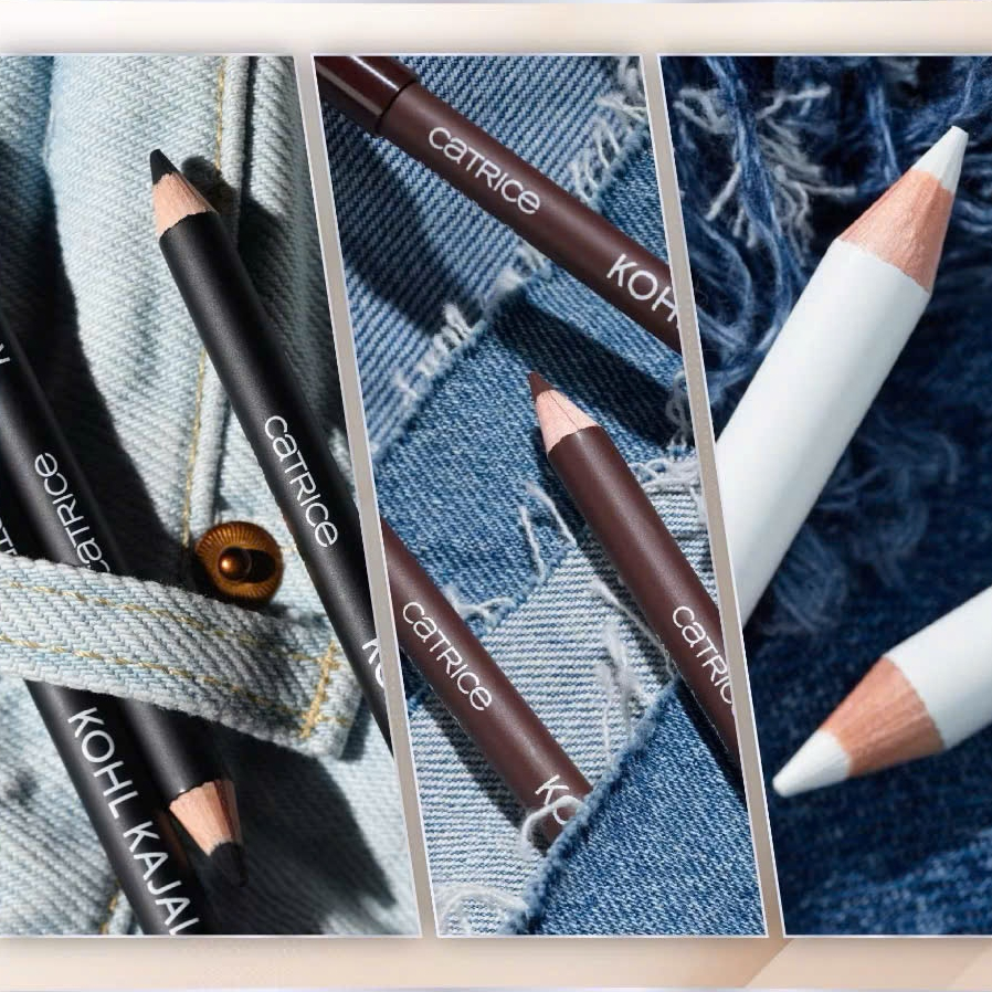 CATRICE chì kẻ mắt Kohl Kajal 4 màu chất mềm dễ tán dễ tạo nét chống thấm 1,1g | NHÍM HOUSE