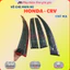 Vè che mưa xe Honda CRV 2007 - 2012, 2013 - 2017, 2018 - 2022 Chỉ Mạ Crom cao cấp, vừa khít 4 cánh cửa