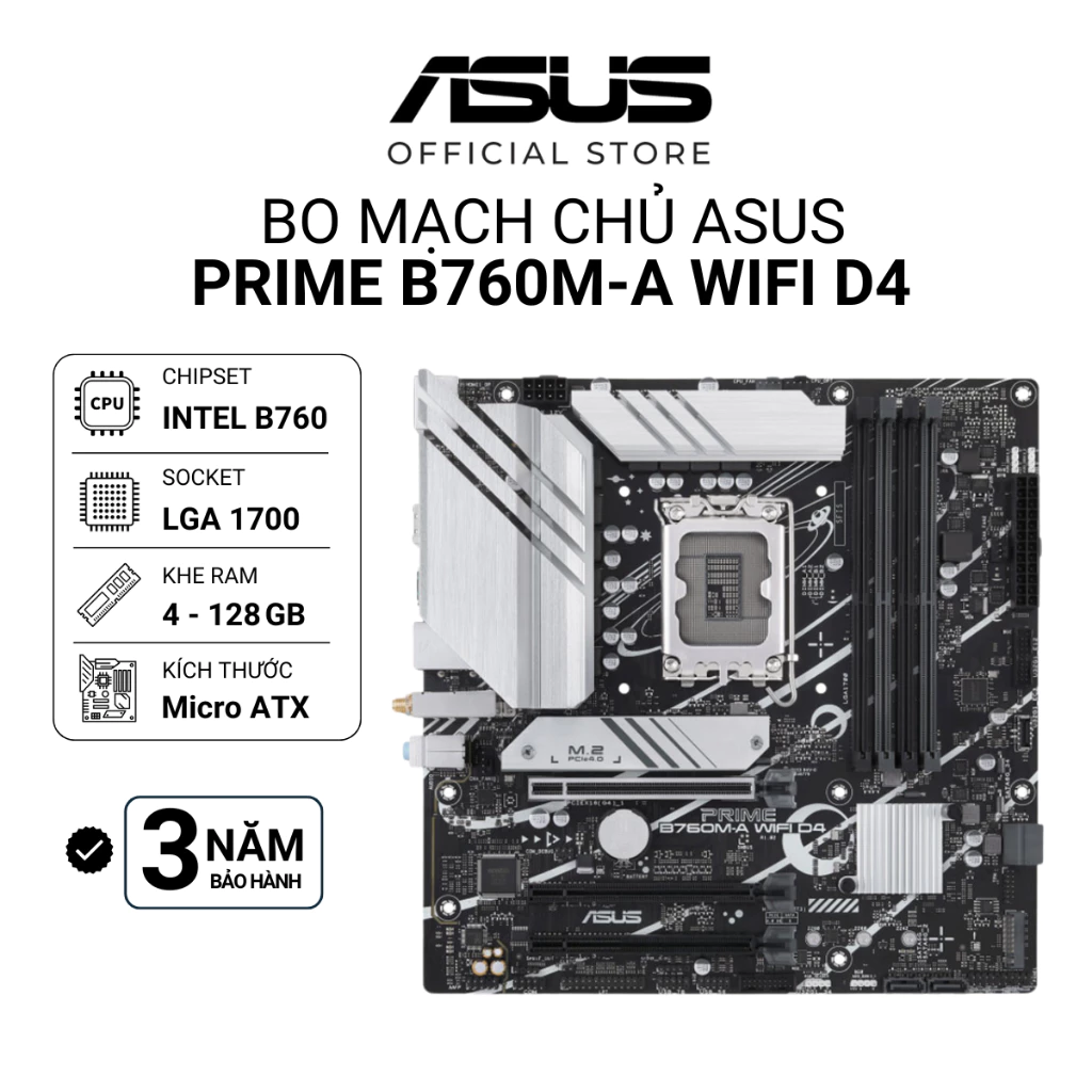 Mainboard ASUS PRIME B760M-A WIFI D4 CSM