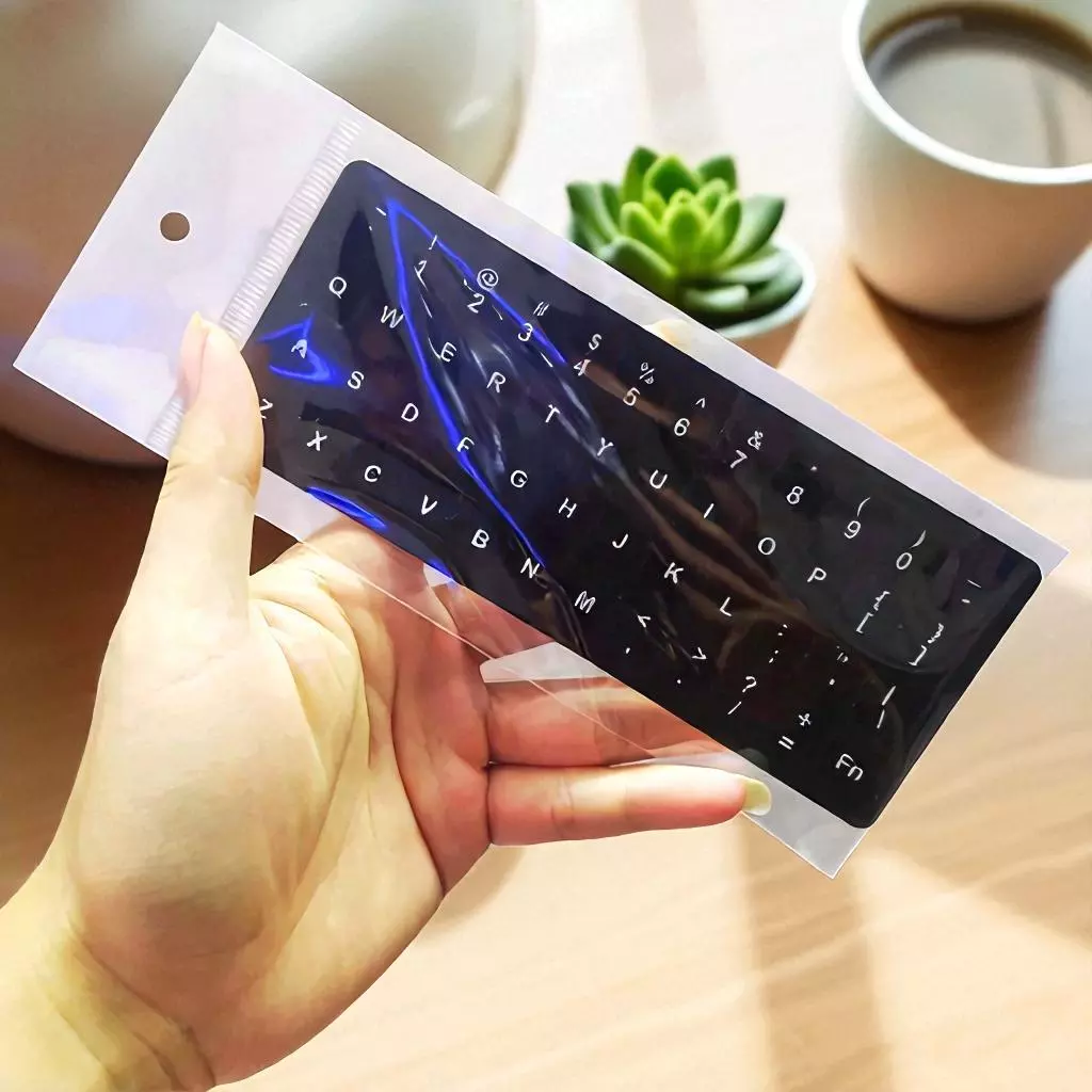 Miếng Dán Bàn Phím Quốc Tế Cho Laptop Nhật, Hàn,... Chất Liệu Cao Cấp - Hàng Tự Sản Xuất - Giá Mềm