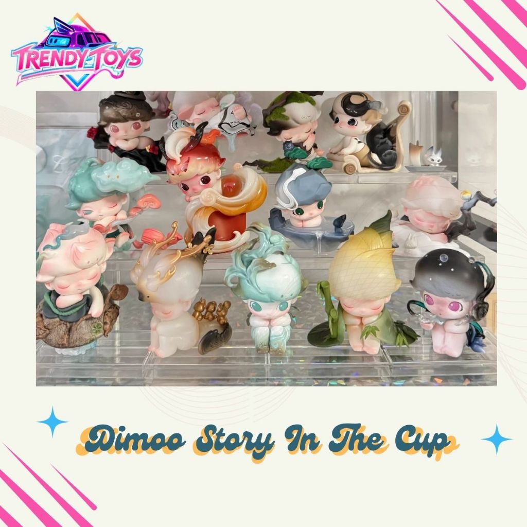 Dimoo Story In The Cup | Blind Box Chính Hãng Popmart | Hộp mù blindbox ...