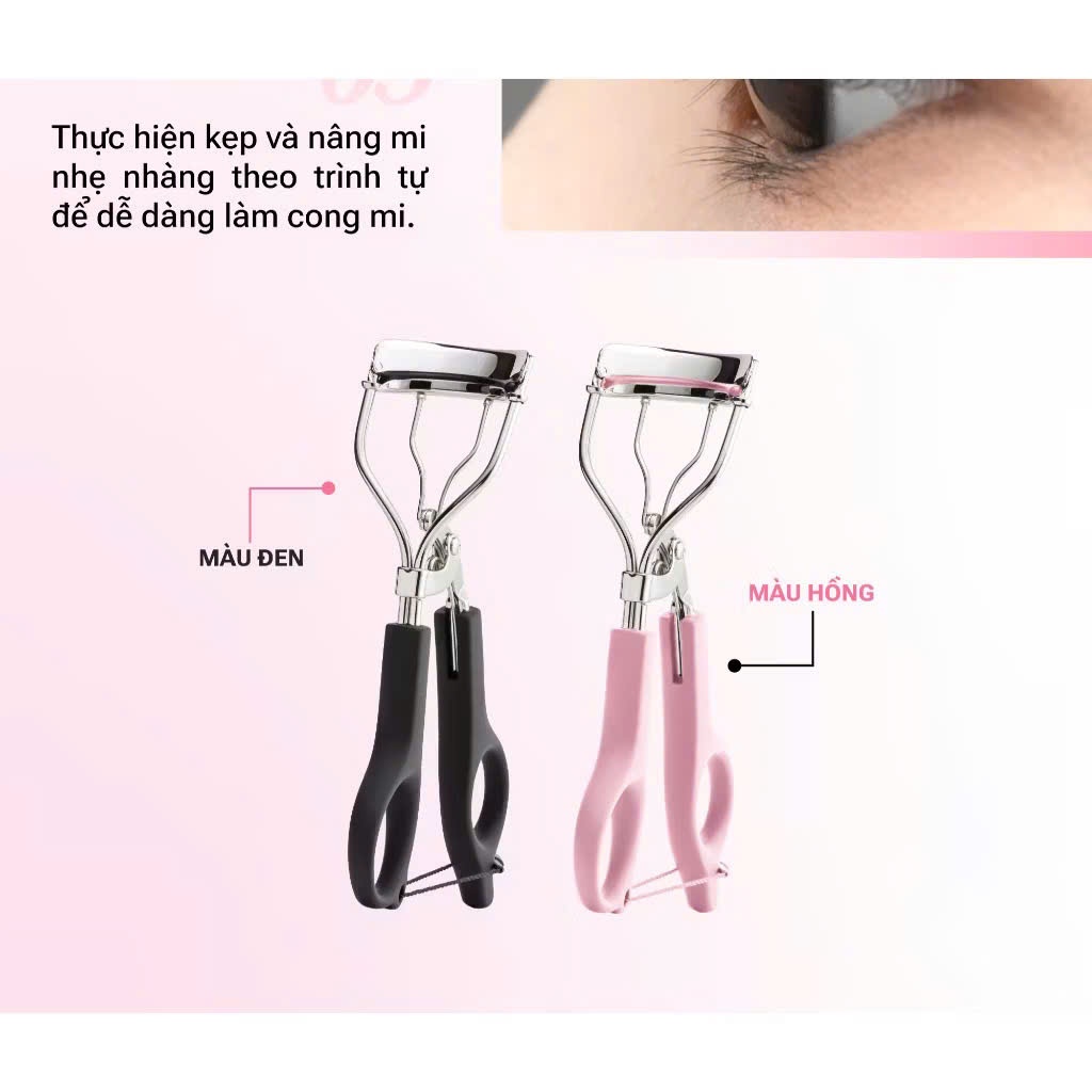 UKISS Kẹp Mi Góc Rộng Giúp Cong Lâu Kèm Đệm Thay Thế Tiện Lợi | NHÍM HOUSE