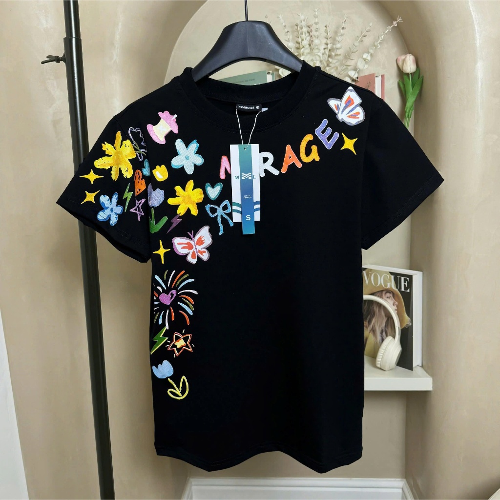 Áo Thun Mirage In Full Sắc Màu Local Brand Chất 100% Cotton Mềm Mịn Thoáng Mát.
