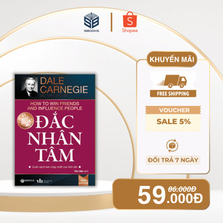 Sách - Đắc Nhân Tâm (Khổ Lớn - Tái Bản 2023) - Sbooks