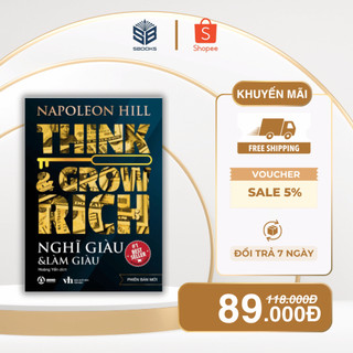 Sách - Nghĩ Giàu & Làm Giàu - Napoleon Hill - SBOOKS