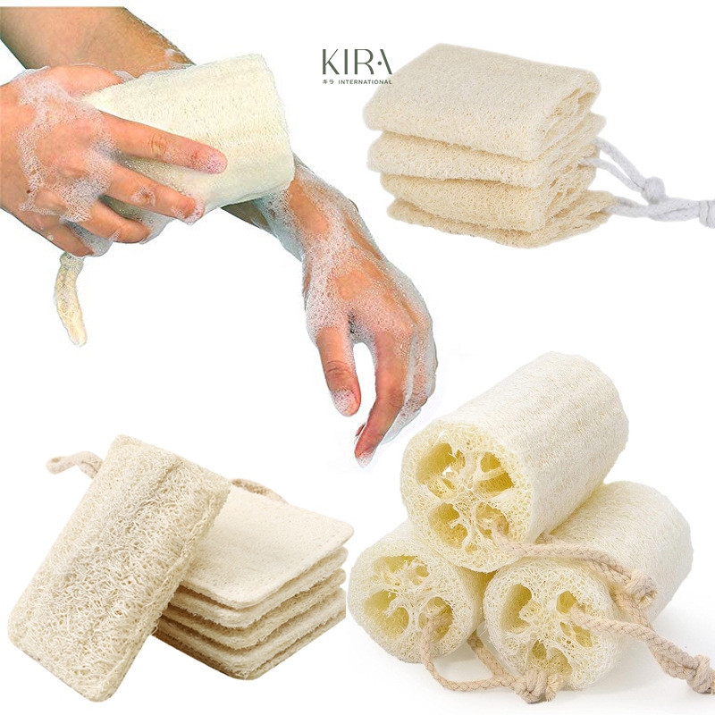 Xơ mướp tắm tẩy da chết tự nhiên | Bông tắm xơ mướp spa tại nhà | Dùng rửa chén, vệ sinh đa năng