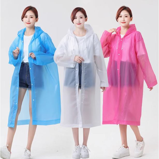 Áo Mưa Một Người Chất Liệu EVA, Phù Hợp Chiều Cao 1M50-1M85, Chống Thấm Đi Mưa, Chạy Bộ Giảm Cân T31