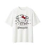 Áo Thun Hello Kitty Unisex Nam Nữ Form Rộng Chất Vải Cotton Dày Dặn