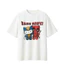 Áo Thun Hello Kitty Unisex Nam Nữ Form Rộng Chất Vải Cotton Dày Dặn