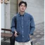 Áo Sơ Mi Denim Nam Nữ Dino x Yumi Chất Liệu Jean Cao Cấp Mềm Mịn Trẻ Trung Form Oversize Dễ Phối Đồ - SM06