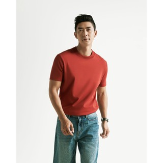 Áo Thun Nam Tay Ngắn Vải S.Cafe Form Fitted - Routine 10F24TSS002R1
