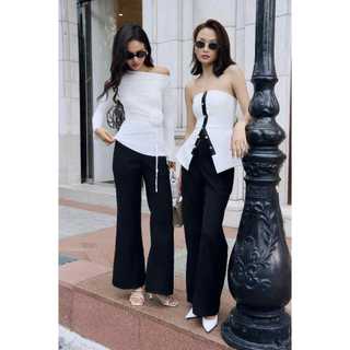 Áo Nữ Tube Peplum, Chất Vải Tuyết Nhung Thoải Mái,WKI059 SOME HOW STORE