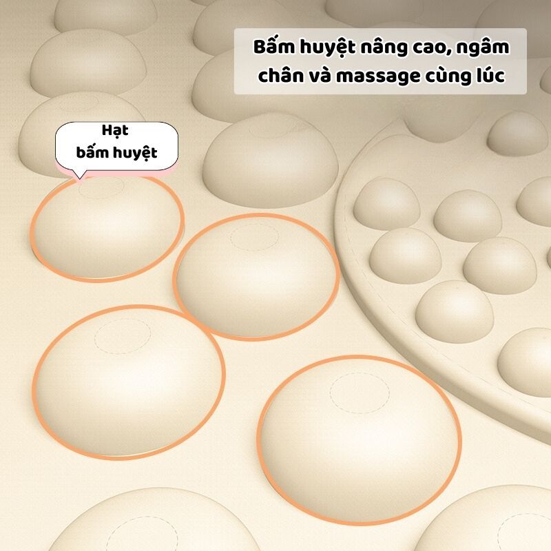 Chậu Ngâm Chân Massage Đa Năng ENODA HOME, Bồn Ngâm Chân Thiết Kế Có Nắp Có Khe Đựng Điện Thoại C010