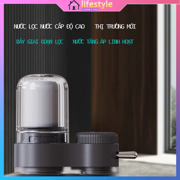 Máy lọc nước Nano Geyser , Công nghệ lọc nước tinh khiết , 4 lõi thay， 7 lớp lọc chuẩn xác