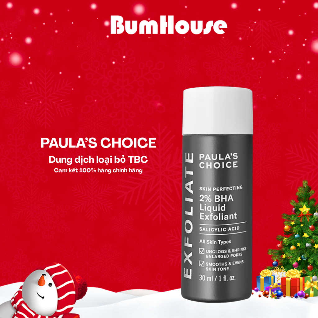 [HÀNG CTY] Dung dịch loại bỏ tế bào chết Paula's Choice 2% BHA 30ml Mã 2016
