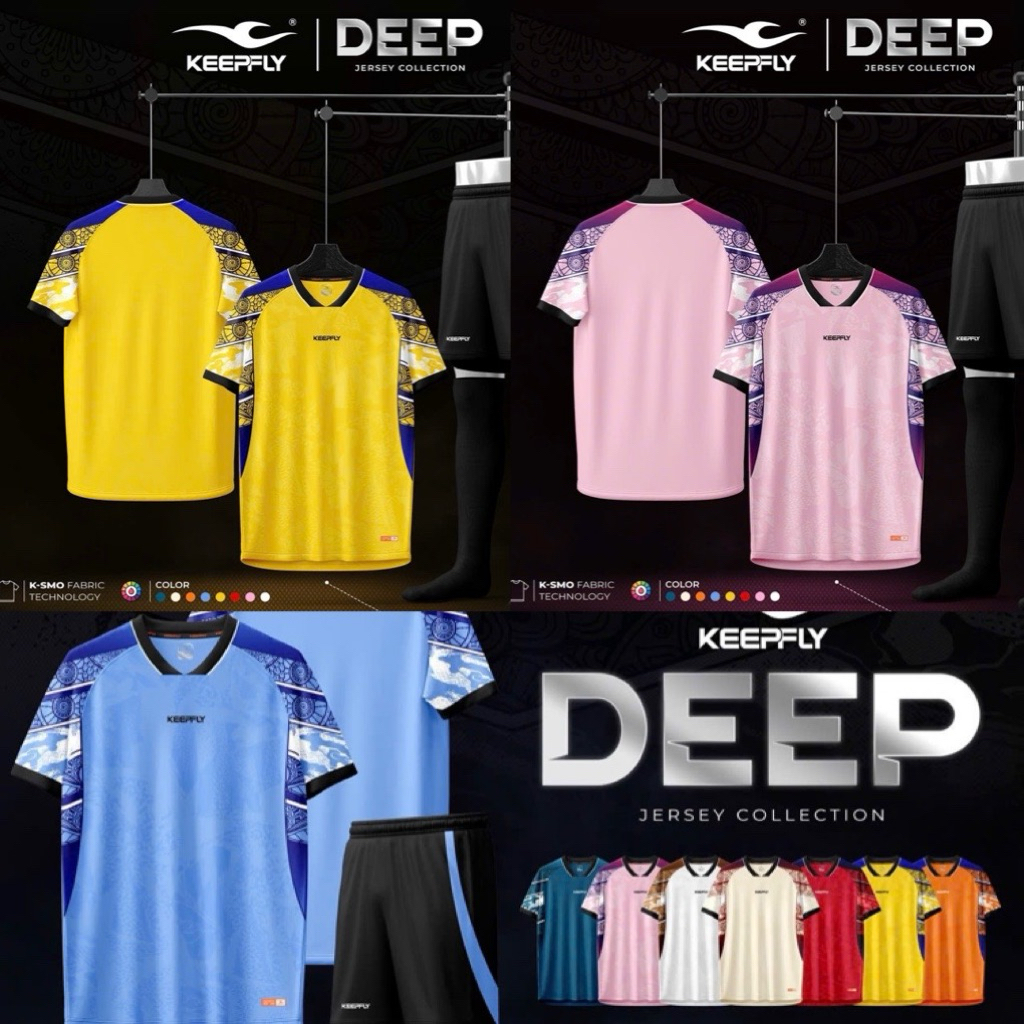 Bộ quần áo đá bóng, đồ đá banh keep & fly Deep siêu xinh, chất vải xịn ...