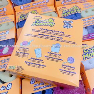 Bông rửa chén Scrub Mommy Mỹ loại dày (màu ngẫu nhiên)